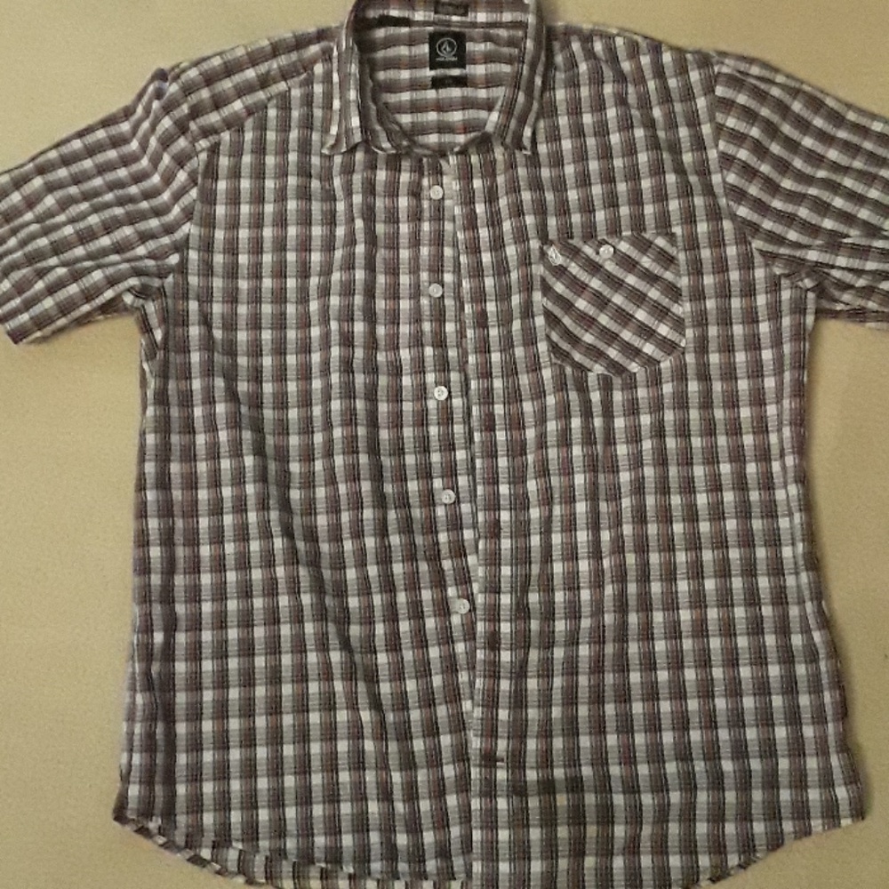 Volcom button down shirt